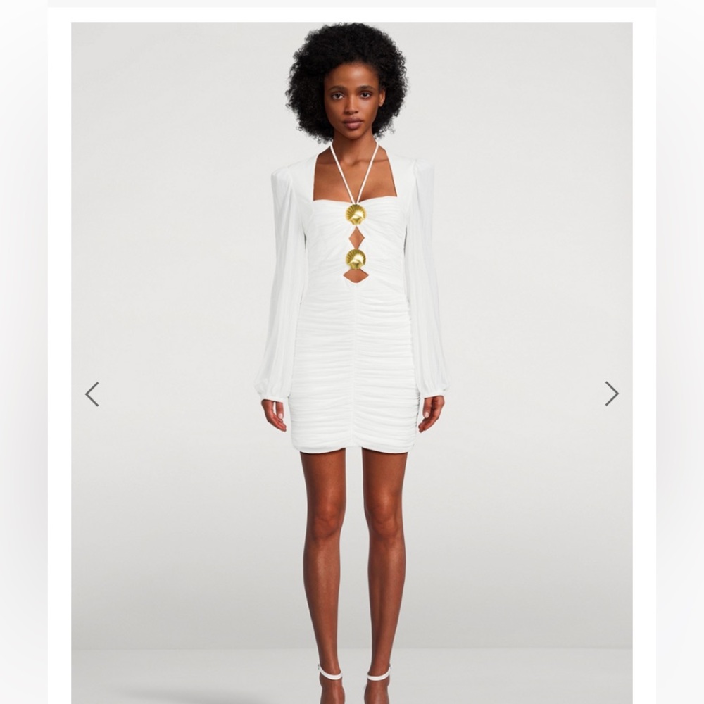Rebecca Vallance White Guinevere Dress